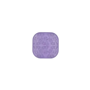 משטח ליקוק עם משטח הדבקה להאכלה איטית לחתולים וכלבים - FIBOO Lollipop Sticky